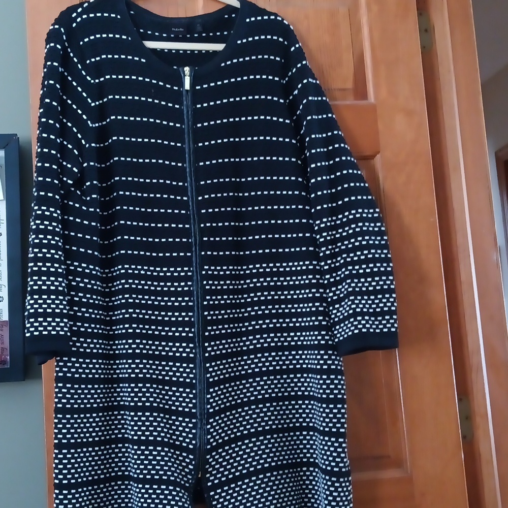 Zipper cardigan